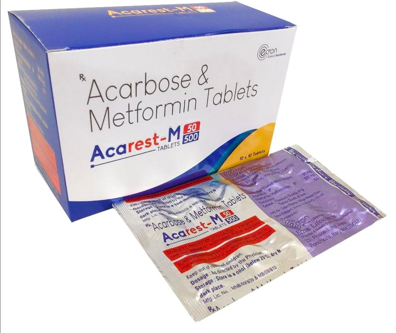 ACAREST M 50/500 TAB