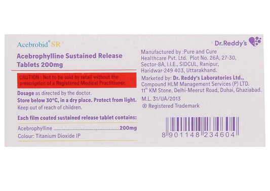 ACEBROBID SR  TAB