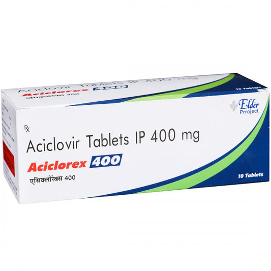 ACICLOREX 400 TAB