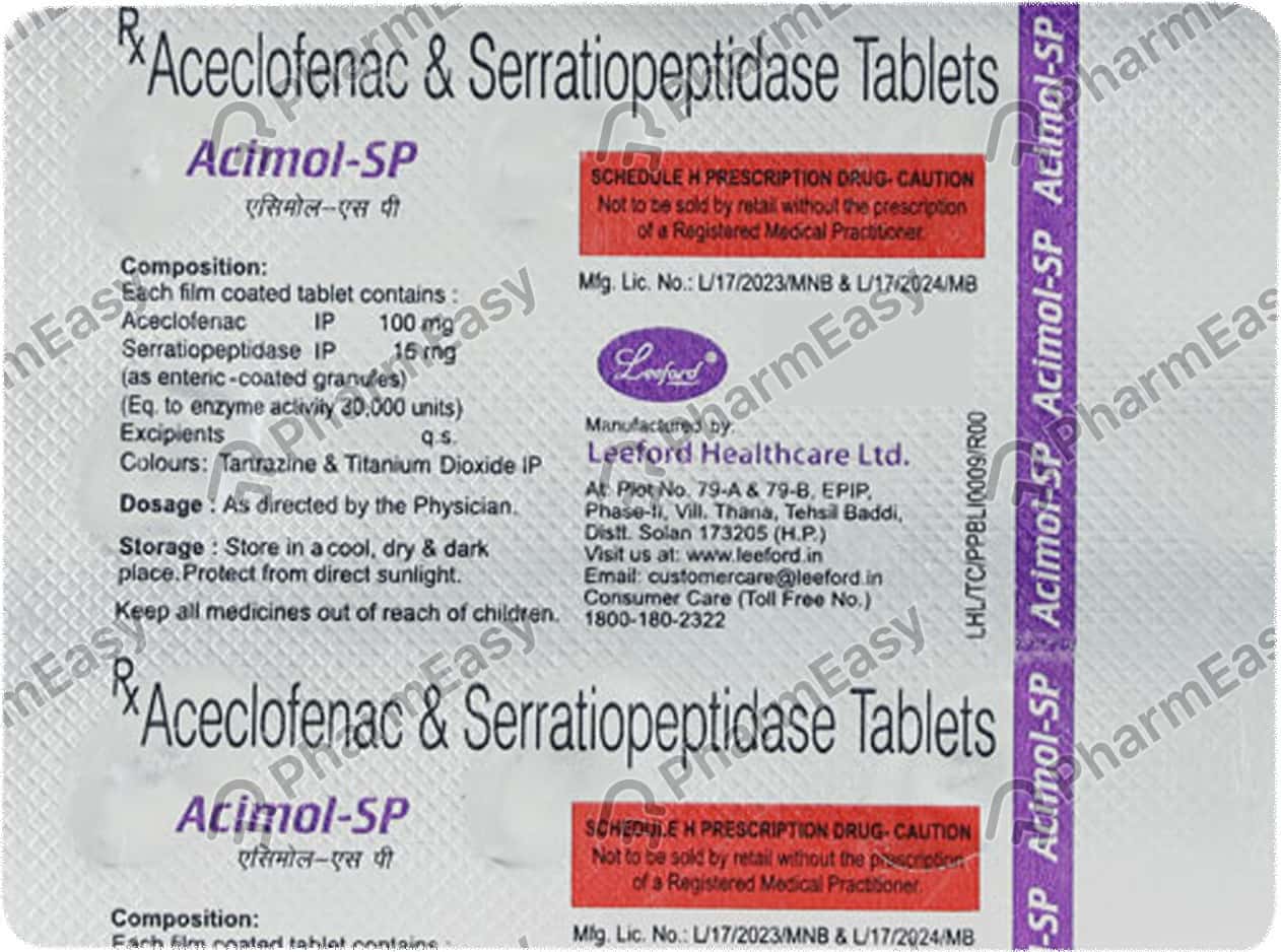 ACIMOL-SP TAB